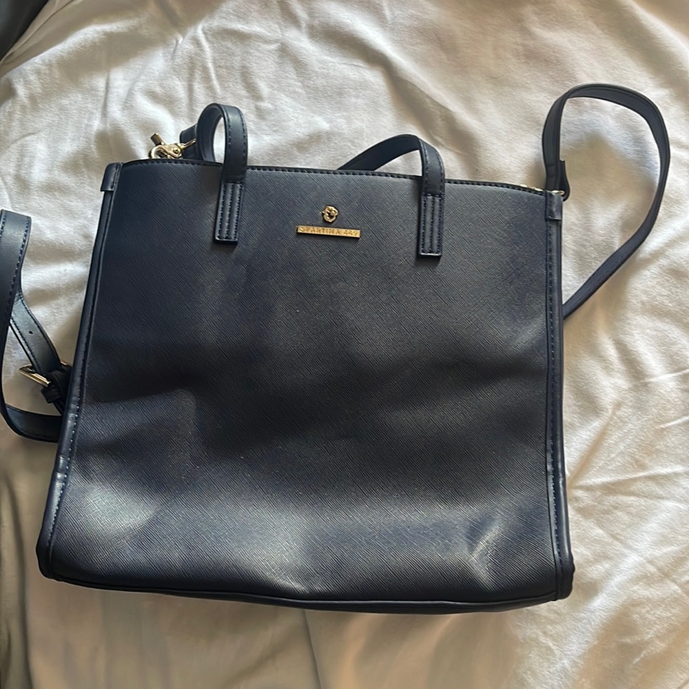 Spartina 449 Navy Large Crossbody